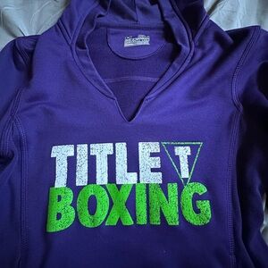 Under Armour Title Boxing womens hoodie
